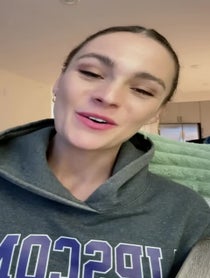 Poster for Mother's Day video from Sophie Skelton