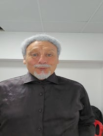 Poster for Birthday video from Tom Jones impersonator