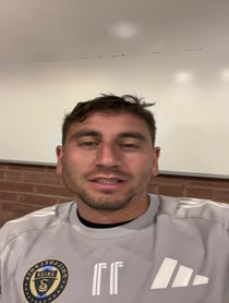 Poster for Pep Talk video from Alejandro Bedoya