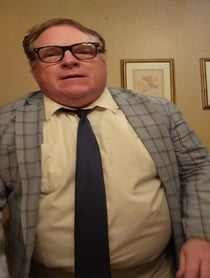 Poster for Birthday video from King of Comedy Impressions! Trump, Farley!