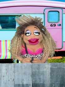Poster for Birthday video from All Felt No Filter Puppets