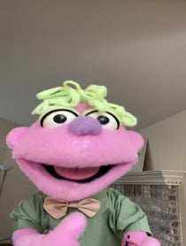 Poster for Birthday video from Dinx the Puppet