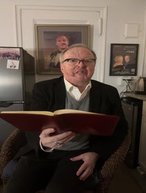 Poster for Birthday video from edward hibbert