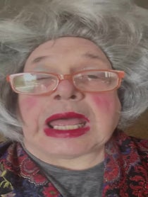 Poster for Birthday video from Carlotta Philpott