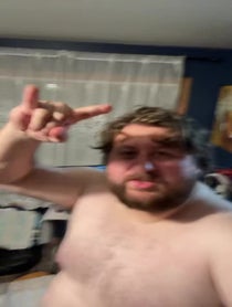 Poster for Pep Talk video from Fat Man