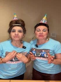 Poster for Birthday video from Patty And Patty