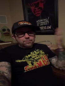 Poster for Birthday video from Riki Rachtman