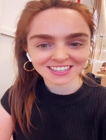 Poster for Birthday video from Louisa Connolly-Burnham