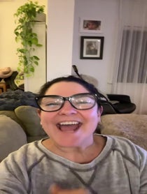 Poster for Birthday video from Rebekah Elmaloglou