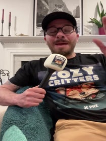 Poster for Birthday video from Dougie Pickles of Cozy Critters
