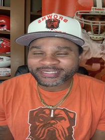 Poster for Pep Talk video from Josh Cribbs