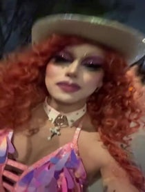 Poster for Birthday video from Misty Violet