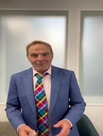 Poster for Birthday video from Peter Simon