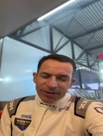 Poster for Father's Day video from Helio Castroneves
