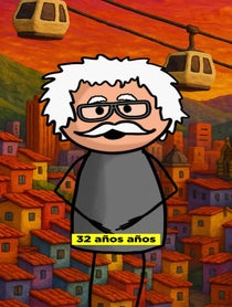 Poster for Birthday video from Profesor Chispazo Vergara