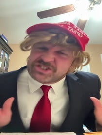 Poster for Birthday video from Tommy Trump