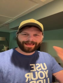 Poster for Birthday video from Washington Post TikTok Guy (Dave Jorgenson)