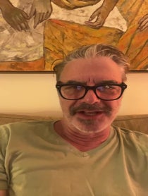 Poster for Birthday video from Chris Noth