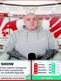 Poster for Father's Day video from Anfield Agenda