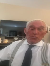 Poster for Birthday video from Roger Stone