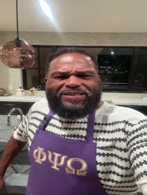 Poster for Birthday video from Anthony Anderson