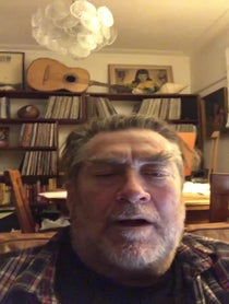 Poster for Birthday video from Mick Thomas