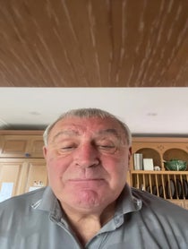 Poster for Father's Day video from Peter Shilton CBE