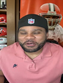 Poster for Father's Day video from Josh Cribbs