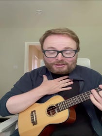 Poster for Father's Day video from The Ukulele Teacher