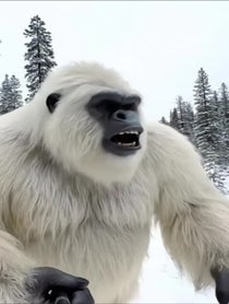 Poster for Birthday video from Yeti Boo