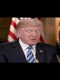 Poster for Father's Day video from Donald Trump (parody/ ai)