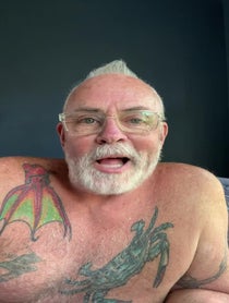 Poster for Birthday video from Richard Hatch
