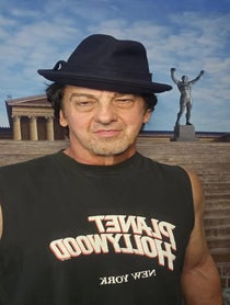 Poster for Father's Day video from Sylvester Stallone/Rocky Impersonator