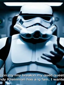 Poster for Father's Day video from Storm Trooper Vlogs