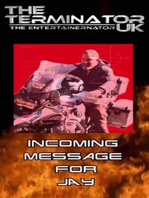 Poster for Father's Day video from Arnold the T2 Terminator  impersonator