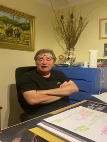 Poster for Birthday video from Alan the builder