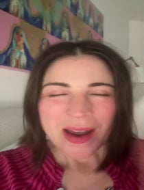 Poster for Birthday video from Melanie Paxson