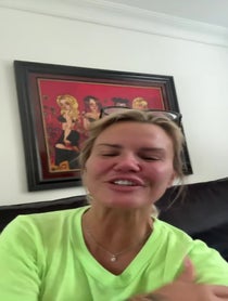 Poster for Birthday video from Kerry Katona