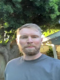 Poster for Birthday video from Luke Broderick