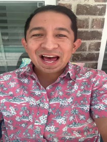 Poster for Birthday video from Mitch