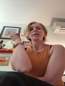 Poster for Birthday video from Maggie Robertson