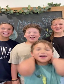 Poster for Birthday video from The Moore The Merrier Vlogs