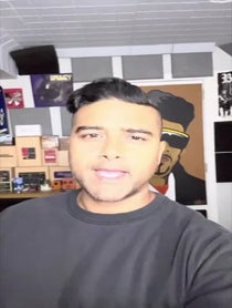 Poster for Birthday video from Dave Brownsound