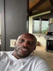 Poster for Birthday video from Isaac Bruce
