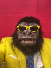 Poster for Birthday video from Harry the Gorillagician