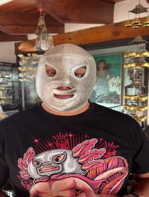 Poster for Birthday video from El Hijo del Santo