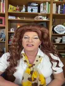 Poster for Birthday video from Dixie Longate