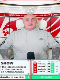 Poster for Birthday video from Anfield Agenda