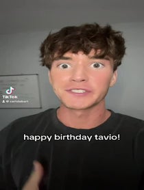 Poster for Birthday video from Carter Folian