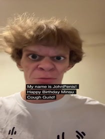 Poster for Birthday video from JohnPenis